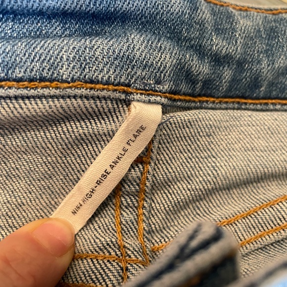 Rag & Bone Nina High-Rise ankle Flare Jeans~Size 30 - Picture 5 of 11
